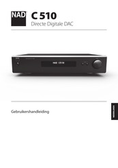 NAD C510 Gebruikershandleiding