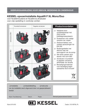 Kessel Aqualift F XL Mono Gebruiksaanwijzing