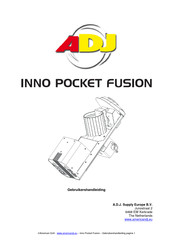 ADJ INNO POCKET FUSION Gebruikershandleiding