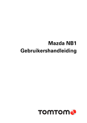 Mazda NB1 Gebruikershandleiding