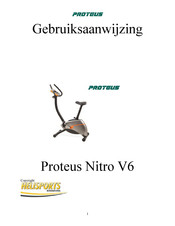 Proteus Nitro V6 Gebruiksaanwijzing