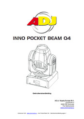 ADJ INNO POCKET BEAM Q4 Gebruikershandleiding