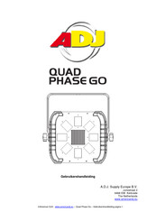 ADJ QUAD PHASE GO Gebruikershandleiding