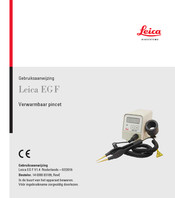 Leica BIOSYSTEMS EG F Gebruiksaanwijzing