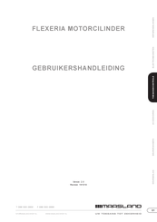 MAASLAND FLEXERIA MOTORCILINDER Gebruikershandleiding