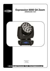 SHOWTEC Expression 6000 Q4 Zoom Handleiding