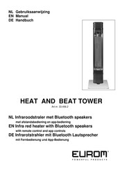 EUROM HEAT AND BEAT TOWER Gebruiksaanwijzing