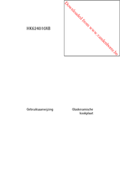 AEG HK624010XB Gebruiksaanwijzing