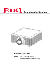 Eiki EK-812U Gebruikershandleiding