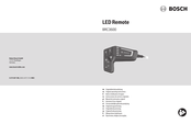 Bosch BRC3600 Gebruiksaanwijzing