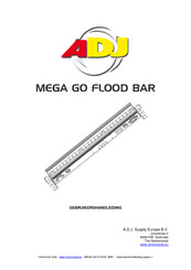 ADJ MEGA GO FLOOD BAR Gebruikershandleiding