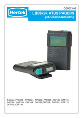 Hertek LBB6x9x ATUS PAGERS Gebruikershandleiding