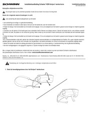 Schwinn AD6 Airdyne Installatiehandleiding