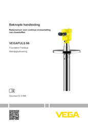 Vega VEGAPULS 66 Beknopte Handleiding
