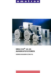 Emotron EMS-VVX Series Gebruiksaanwijzing