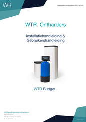 WTR Ontharders Budget Installatiehandleiding & Gebruikershandleiding