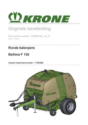 Krone 1109466 Handleiding