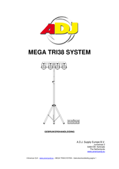 ADJ MEGA TRI38 SYSTEM Gebruikershandleiding