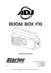 ADJ Startec Boom Box FX1 Gebruikershandleiding