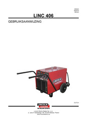 Lincoln Electric LINC 406 Gebruiksaanwijzing