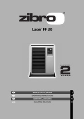 Zibro Laser FF 30 Gebruiksaanwijzing