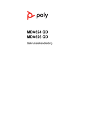 Poly MDA526 QD Gebruikershandleiding