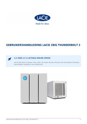 LaCie 2big Quadra Enterprise Class Gebruikershandleiding