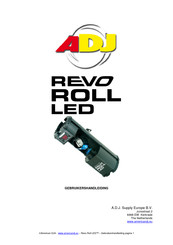 ADJ REVO ROLL LED Gebruikershandleiding