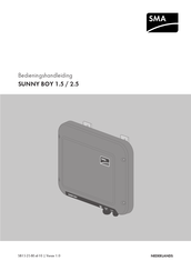 Sma SUNNY BOY 1.5 Bedieningshandleiding