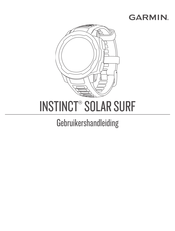 Garmin INSTINCT SOLAR SURF Gebruikershandleiding