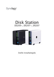 Synology Disk Station DS207+ Snelle-Installatiegids