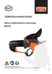 Bahco BCL22 Gebruikershandleiding