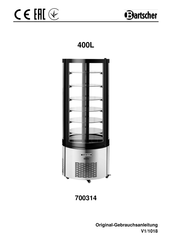 Bartscher 700314 Gebruiksaanwijzing