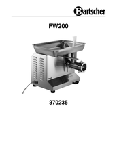 Bartscher 370235 Gebruiksaanwijzing