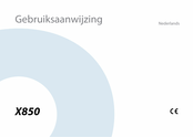 Permobil X850 Gebruiksaanwijzing