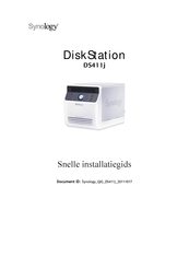 Synology DiskStation DS411j Snelle-Installatiegids