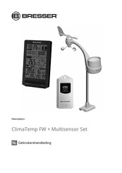 Bresser ClimaTemp FW + Multisensor Set Gebruikershandleiding