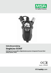 MSA SingleLine SCOUT Gebruiksaanwijzing