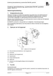 Berker 8524 51 Series Bedieningshandleiding