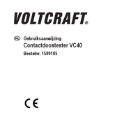 VOLTCRAFT VC40 Gebruiksaanwijzing