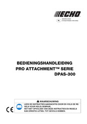 Echo Pro Attachment DPAS-300 Bedieningshandleiding