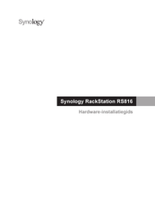 Synology RackStation RS816 Hardware-Installatiegids