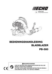 Echo PB-580 Bedieningshandleiding