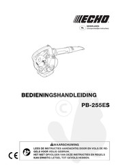 Echo PB-255ES Bedieningshandleiding