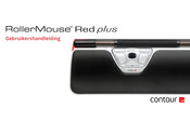 Contour RollerMouse Red plus Gebruikershandleiding