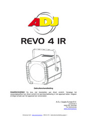 ADJ REVO 4 IR Gebruikershandleiding