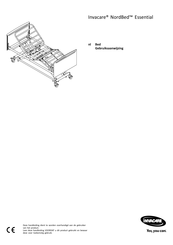 Invacare NordBed Essential Gebruiksaanwijzing