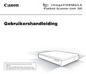 Canon imageFORMULA 201 Gebruikershandleiding