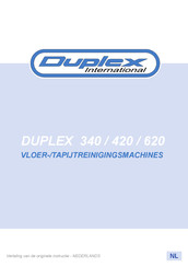 Duplex 620 Originele Instructies