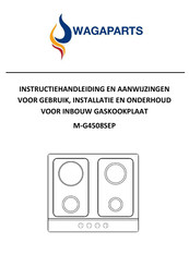 WAGAPARTS M-G4508SEP Instructiehandleiding